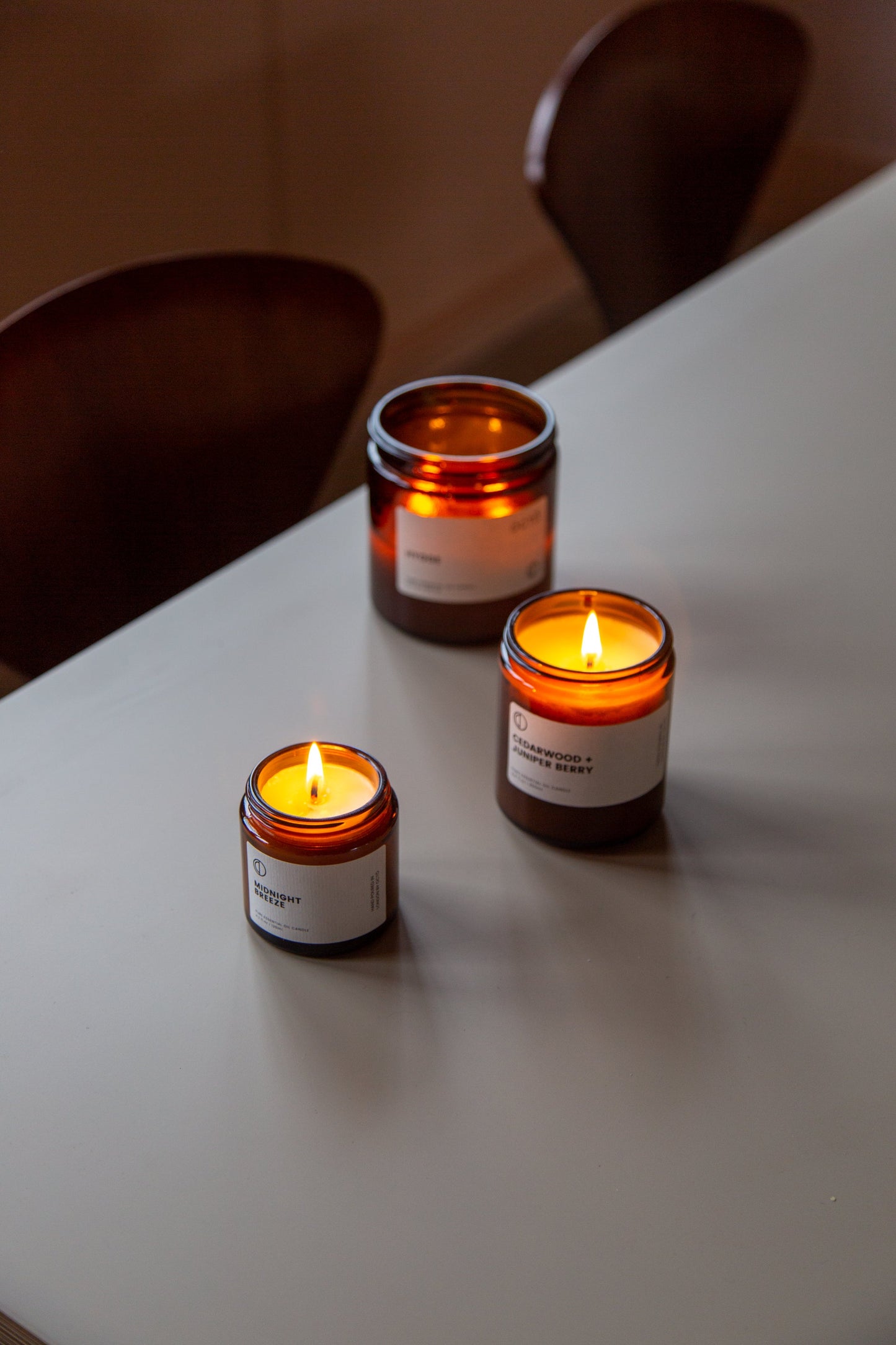 Restore (Bergamot + Mint + Rosemary) | Amber Jar Candle
