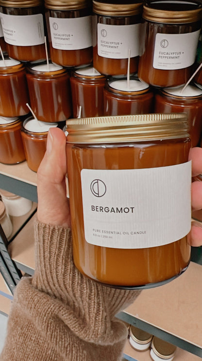 Bergamot | Amber Jar Candle