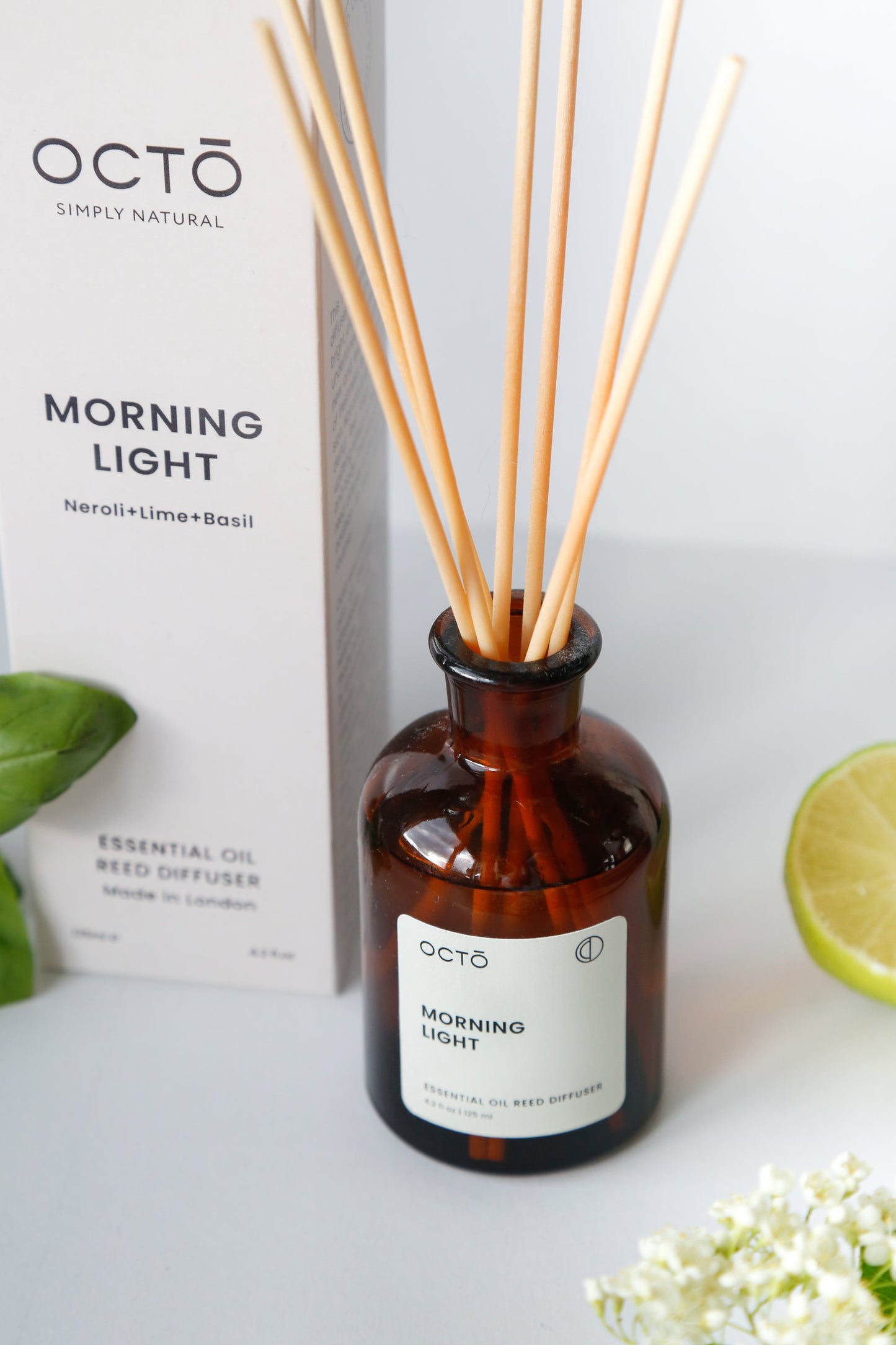 Morning light (Neroli + Lime + Basil) | Reed Diffuser