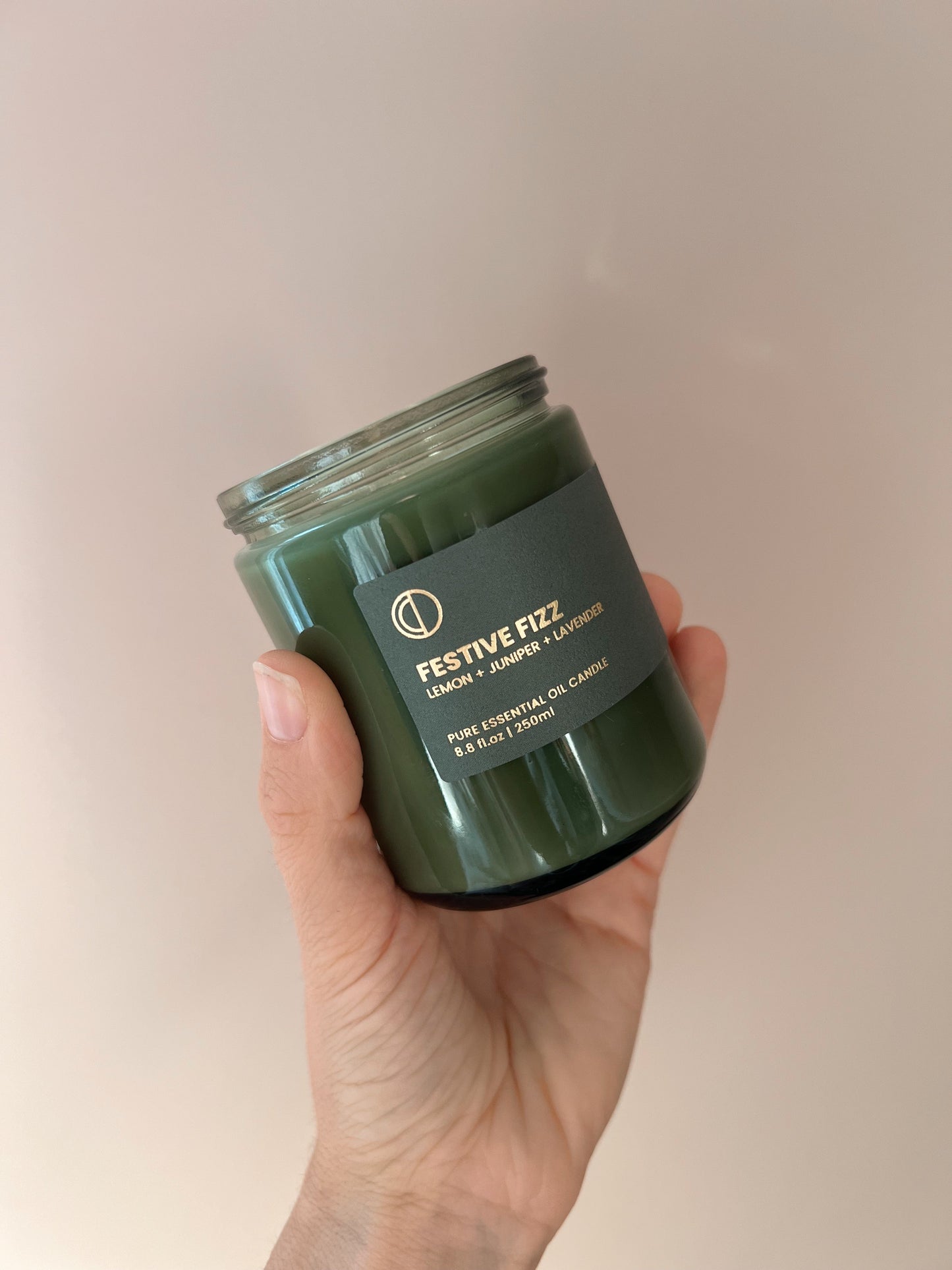 Festive Fizz (Lemon + Juniper + Lavender) | Green Jar Candle
