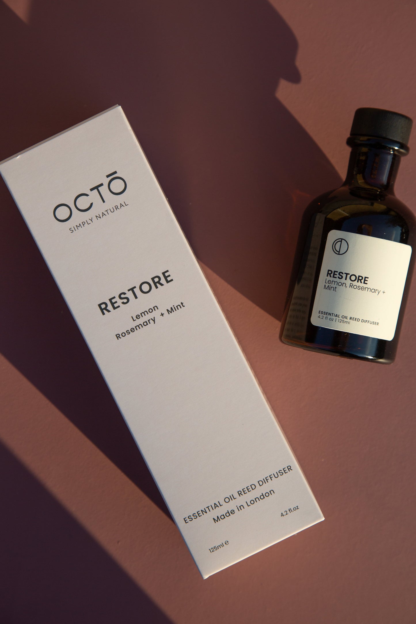 Restore (Lemon + Rosemary + Mint) | Reed Diffuser