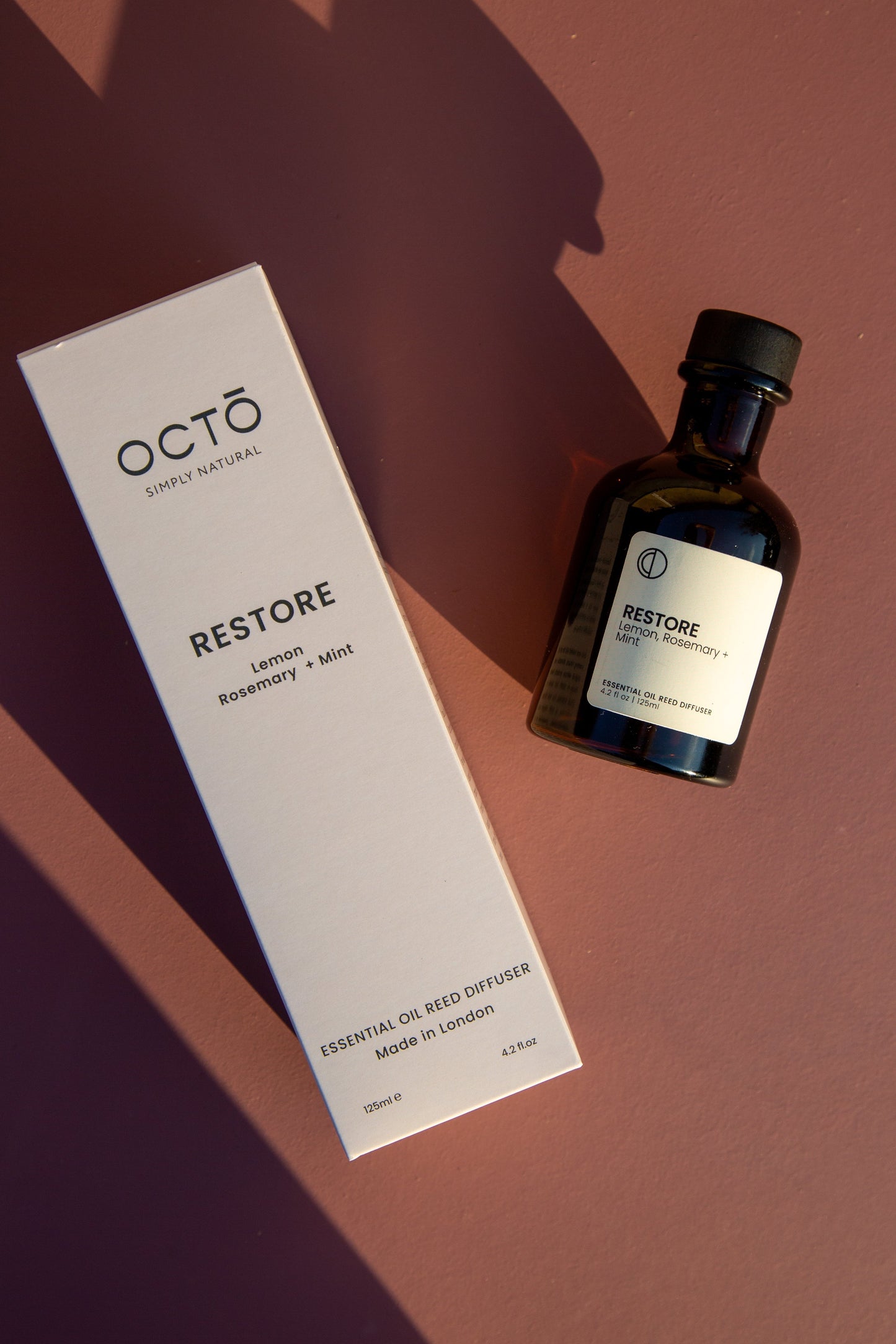 Restore (Lemon + Rosemary + Mint) | Reed Diffuser