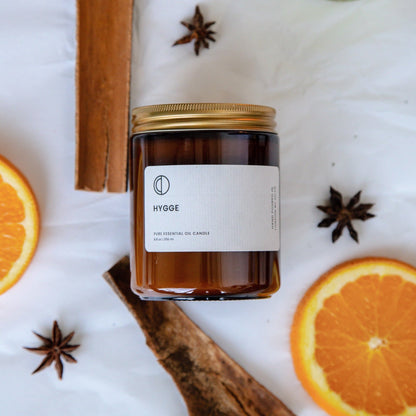 Hygge (Orange + Spices) | Amber Jar Candle
