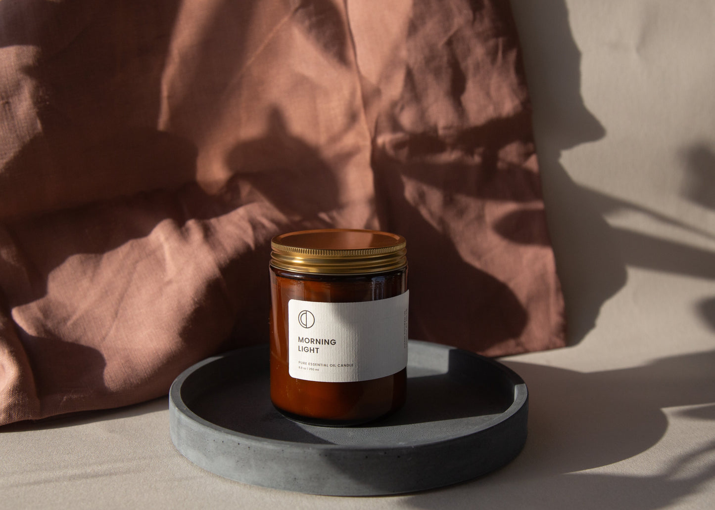 Morning Light (Neroli + Basil + Lime) | Amber Jar Candle