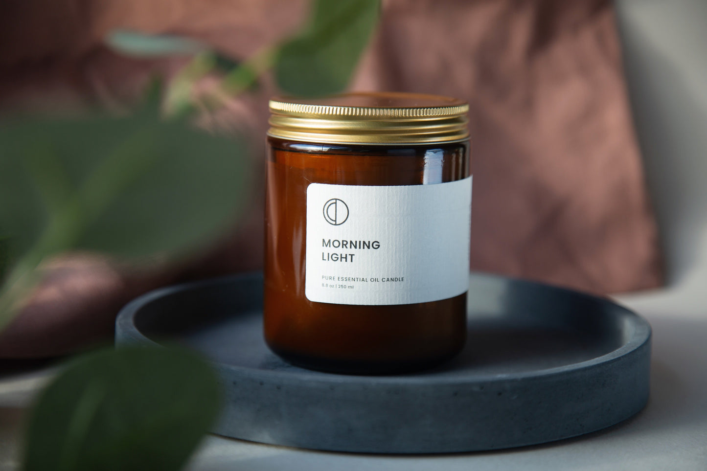 Morning Light (Neroli + Basil + Lime) | Amber Jar Candle